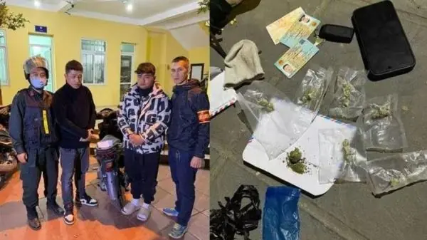 Bắt đối tượng tàng trữ 7 gói cần sa